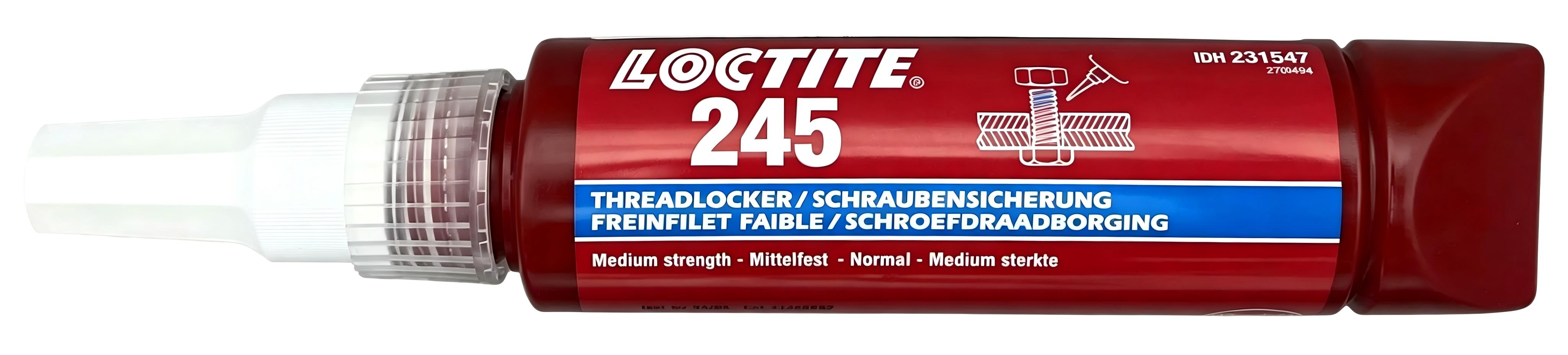 乐泰LOCTITE 245 中强度 · 密封型螺纹锁固 武汉宜昌襄樊十堰经销商现货