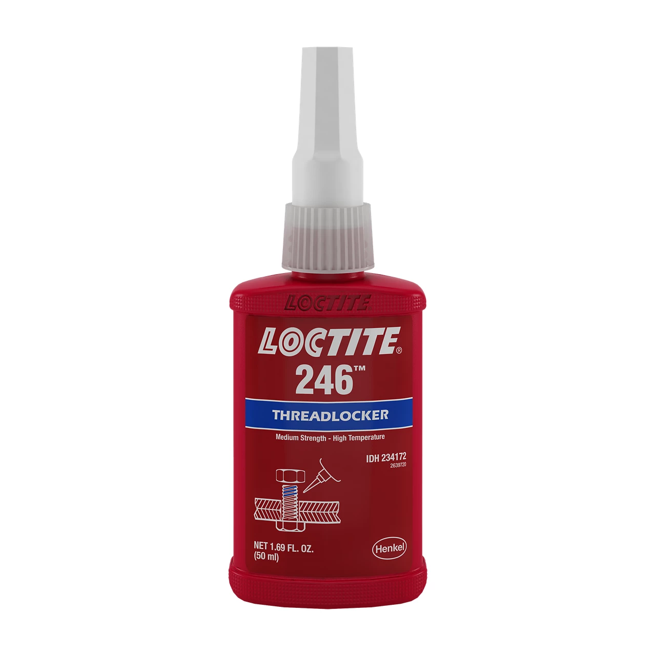 乐泰LOCTITE 246 中强度 · 大间隙螺纹锁固 武汉宜昌襄樊十堰经销商现货