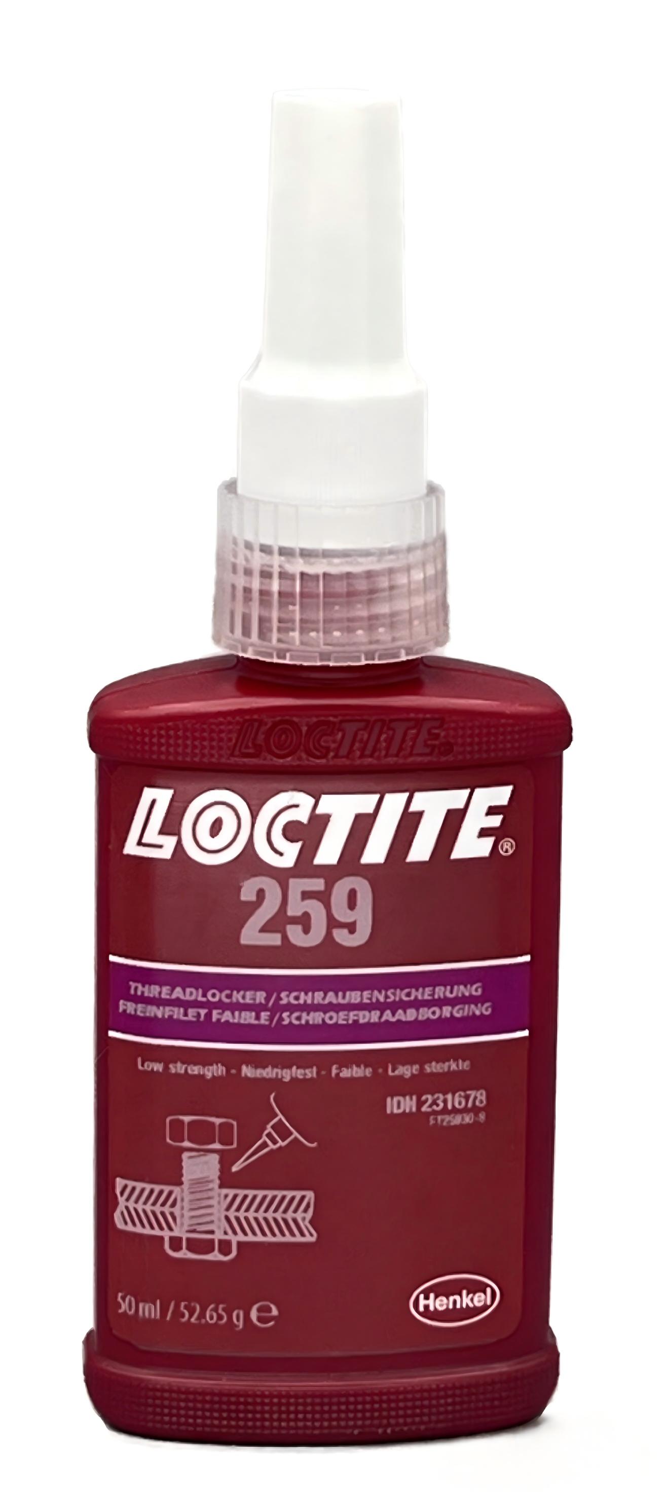 乐泰LOCTITE 259 中高强度 · 法兰螺栓锁固 武汉宜昌襄樊十堰经销商现货