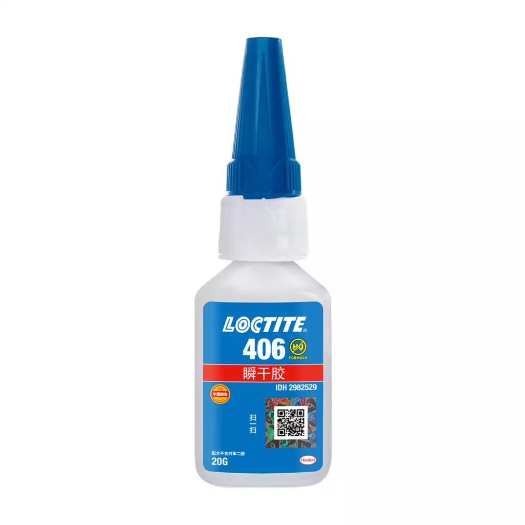 乐泰LOCTITE 406 金属塑料通用瞬干胶 武汉宜昌襄樊十堰经销商现货